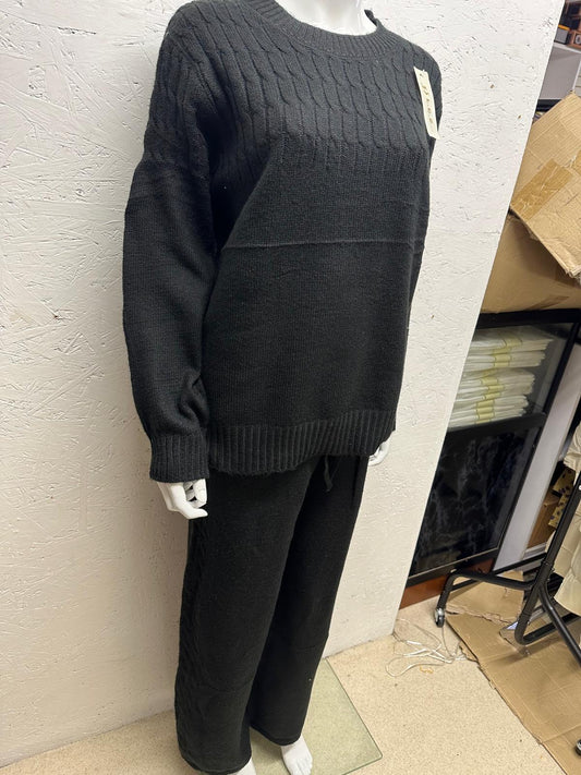 One Size Casual Wear Matching Winter Co-Ord Set