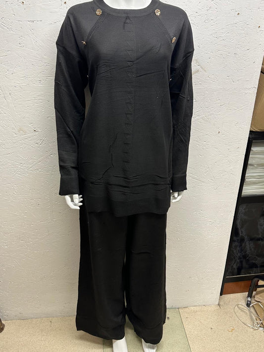 One Size Casual Wear Matching Winter Co-Ord Set
