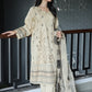 Brosha Lawn with Plain Trouser and Fancy Organza Dupatta
