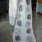 Brosha Lawn with Plain Trouser and Fancy Organza Dupatta
