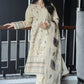 Brosha Lawn with Plain Trouser and Fancy Organza Dupatta