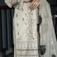 Brosha Lawn with Plain Trouser and Fancy Organza Dupatta
