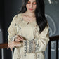 Brosha Lawn with Plain Trouser and Fancy Organza Dupatta
