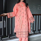 Brosha Lawn with Plain Trouser and Fancy Organza Dupatta