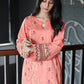 Brosha Lawn with Plain Trouser and Fancy Organza Dupatta