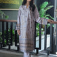 Brosha Lawn with Plain Trouser and Fancy Organza Dupatta