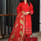 Brosha Lawn with Plain Trouser and Fancy Organza Dupatta