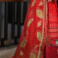 Brosha Lawn with Plain Trouser and Fancy Organza Dupatta