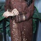 Brosha Lawn with Plain Trouser and Fancy Organza Dupatta
