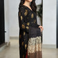 Fancy Lawn Brosha with Plain Trouser and Banarsi Lawn Dupatta