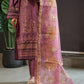 Brosha Lawn with Plain Trouser and Fancy Organza Dupatta