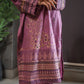 Brosha Lawn with Plain Trouser and Fancy Organza Dupatta