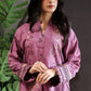 Brosha Lawn with Plain Trouser and Fancy Organza Dupatta