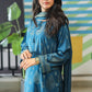 Fancy Lawn Brosha with Plain Trouser and Banarsi Lawn Dupatta