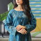 Fancy Lawn Brosha with Plain Trouser and Banarsi Lawn Dupatta