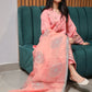 Brosha Lawn with Plain Trouser and Fancy Organza Dupatta