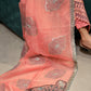 Brosha Lawn with Plain Trouser and Fancy Organza Dupatta