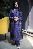 Fancy Lawn Brosha with Plain Trouser and Banarsi Lawn Dupatta