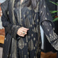 Fancy Lawn Brosha with Plain Trouser and Banarsi Lawn Dupatta