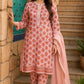 Luxury Lawn 3 Piece with Matching Trouser and Banarsi Dupatta