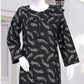 AlKaram Dhanak 2 Piece Beautiful Leaf Pattern With Plain Trouser