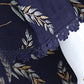 AlKaram Dhanak 2 Piece Beautiful Leaf Pattern With Plain Trouser