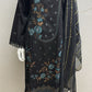 Premium Cotton 3 Piece with Plain Trouser and Plain Tarkashi Dupatta