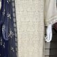 Breeze Exclusive Embriodery Shirt with Raw Silk Trouser and Embriodery Contrast Dupatta