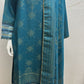 Jacuard Brosha Khaddar 3 Piece with Plain Trouser and Heavy Jacuard Brosha Khaddar Shawl