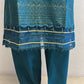Jacuard Brosha Khaddar 3 Piece with Plain Trouser and Heavy Jacuard Brosha Khaddar Shawl