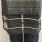 Jacuard Brosha Khaddar 3 Piece with Plain Trouser and Heavy Jacuard Brosha Khaddar Shawl