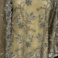 Luxury Party Wear - Handmade Cutdana Embroided Net with Plain Trouser and Embroided Cutdana Dupatta