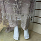 Luxury Party Wear - Handmade Cutdana Embroided Net with Plain Trouser and Embroided Cutdana Dupatta