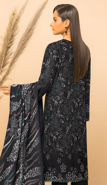 Dhanak Bana Dora 3 Piece Executive Quality Digital Print with Heavy Embriodery