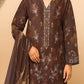 Dhanak Bana Dora 3 Piece Executive Quality Digital Print with Heavy Embriodery