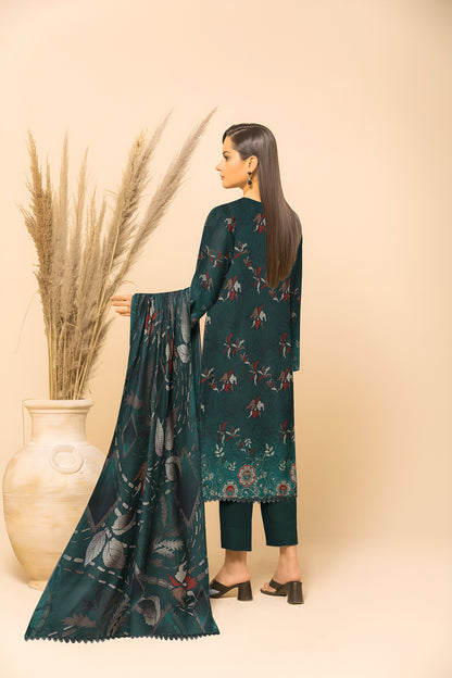 Dhanak Bana Dora 3 Piece Executive Quality Digital Print with Heavy Embriodery