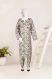 Khaddar 2 Piece Printed All Over Matching Separate