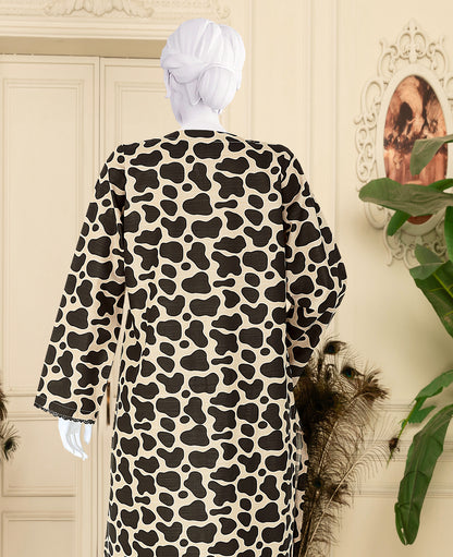 Khaddar 2 Piece Printed All Over Matching Separate