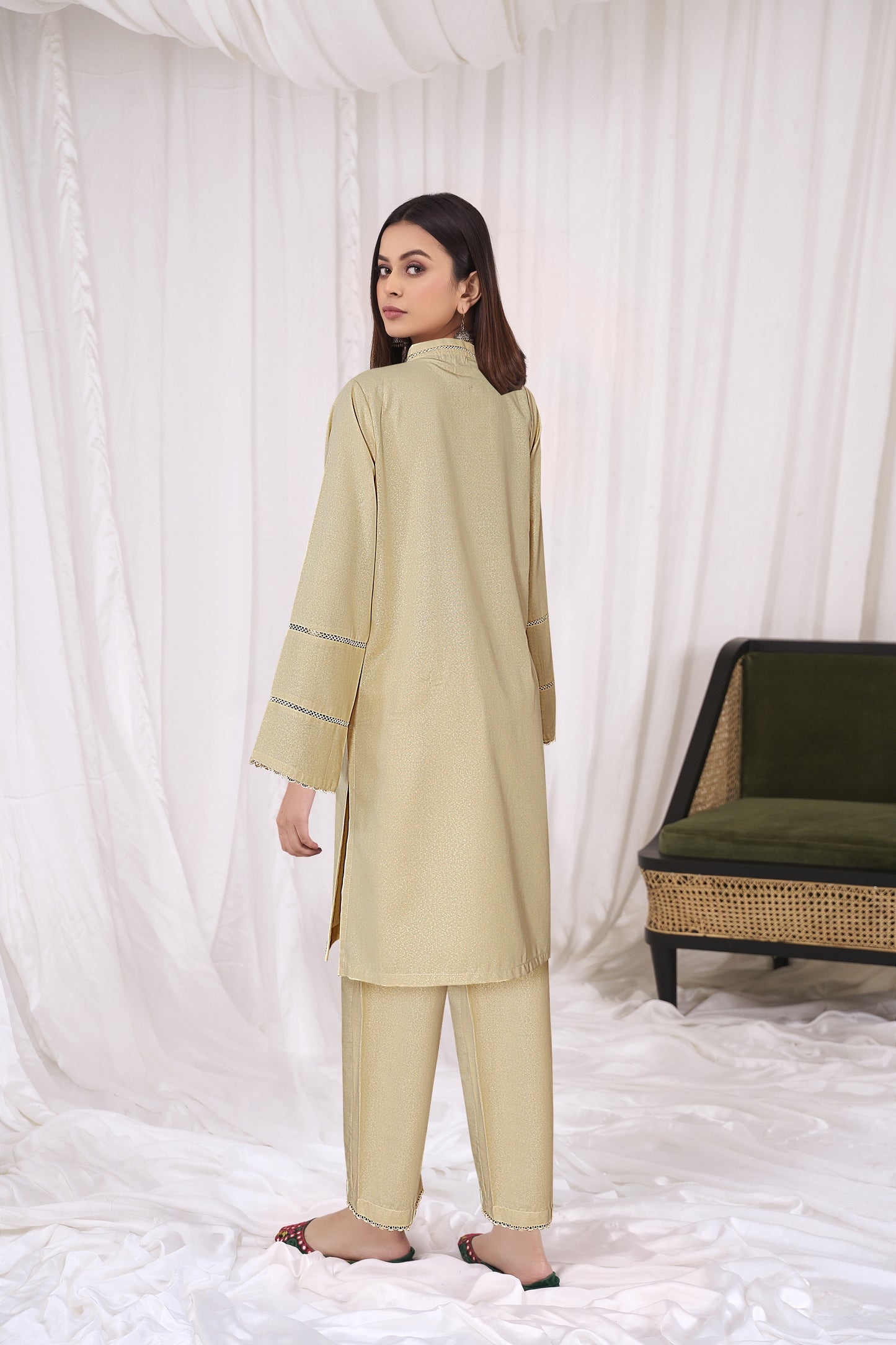 Soft Krandi 2 Piece Executive Quality Plain Co-Ord Set