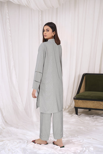 Soft Krandi 2 Piece Executive Quality Plain Co-Ord Set