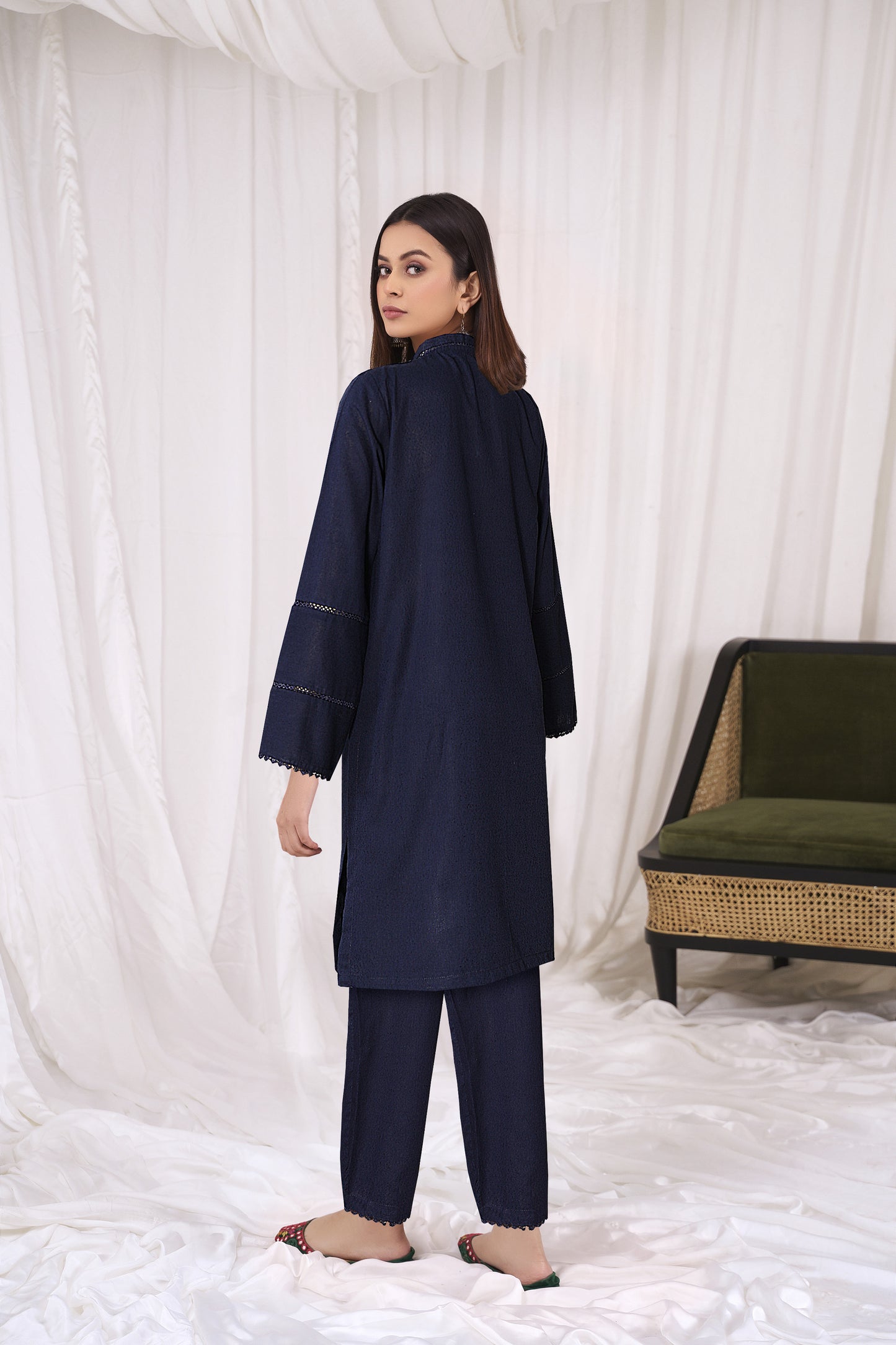 Soft Krandi 2 Piece Executive Quality Plain Co-Ord Set