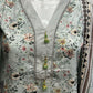 Linen 3 Piece with Plain Trouser and Printed Dupatta