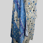 Linen Viscose 3 Piece with Matching Trouser and Printed Dupatta