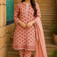 Luxury Lawn 3 Piece with Matching Trouser and Banarsi Dupatta