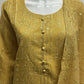 Net 3 Piece with Plain Trouser and Heavy Embriodery Net Dupatta