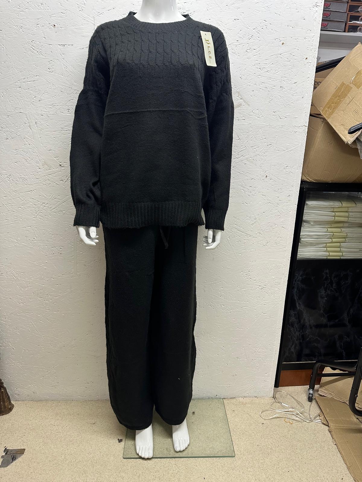 One Size Casual Wear Matching Winter Co-Ord Set