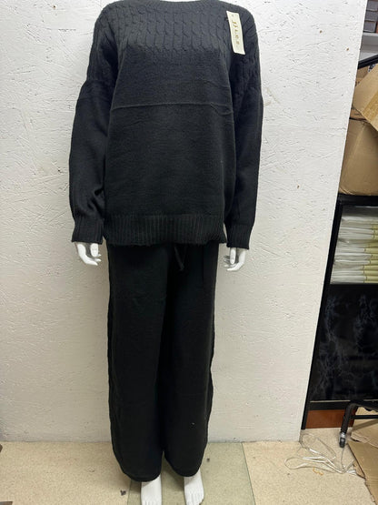 One Size Casual Wear Matching Winter Co-Ord Set