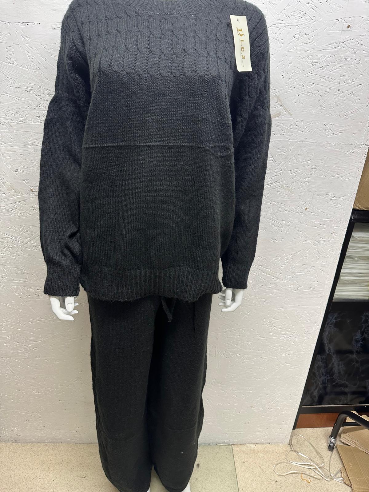 One Size Casual Wear Matching Winter Co-Ord Set