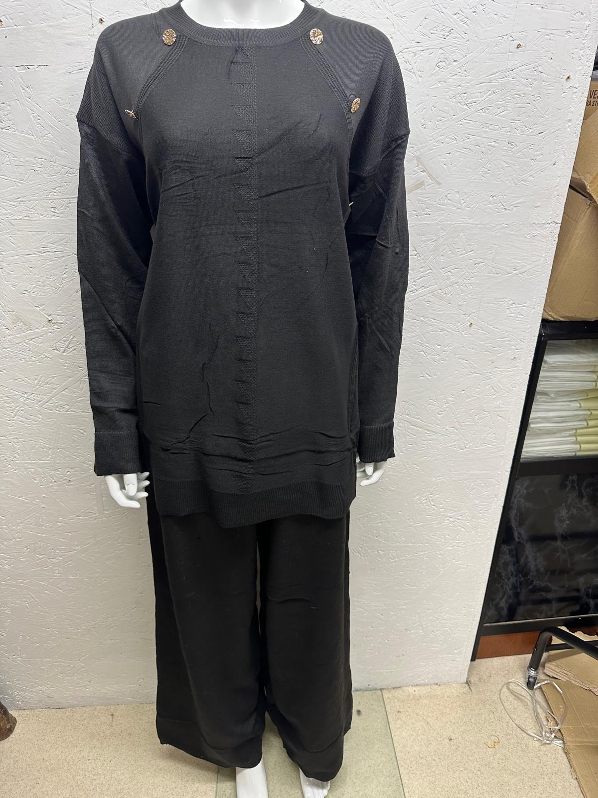 One Size Casual Wear Matching Winter Co-Ord Set