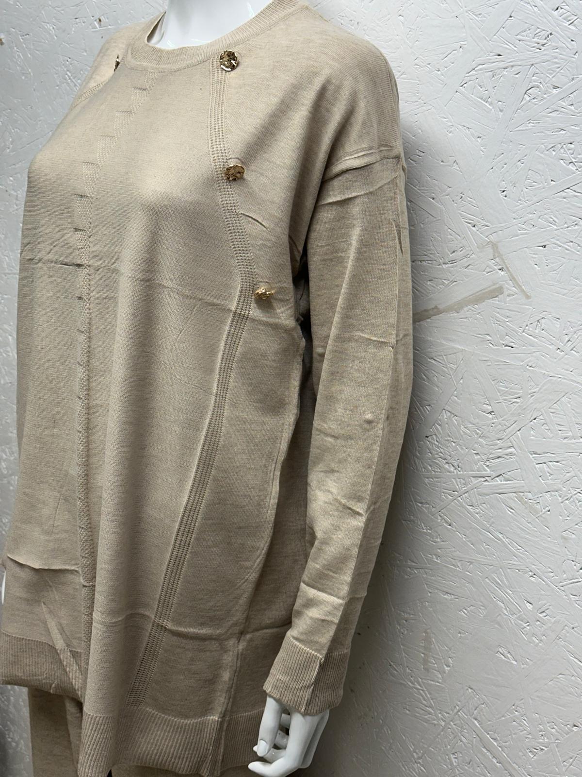 One Size Casual Wear Matching Winter Co-Ord Set